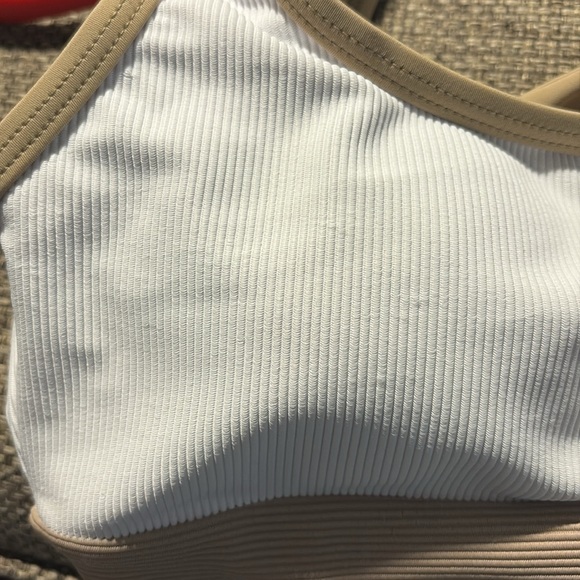 LainSnow Kiawah Bikini Top in Coconut SZ XS NWOT - Picture 5 of 5